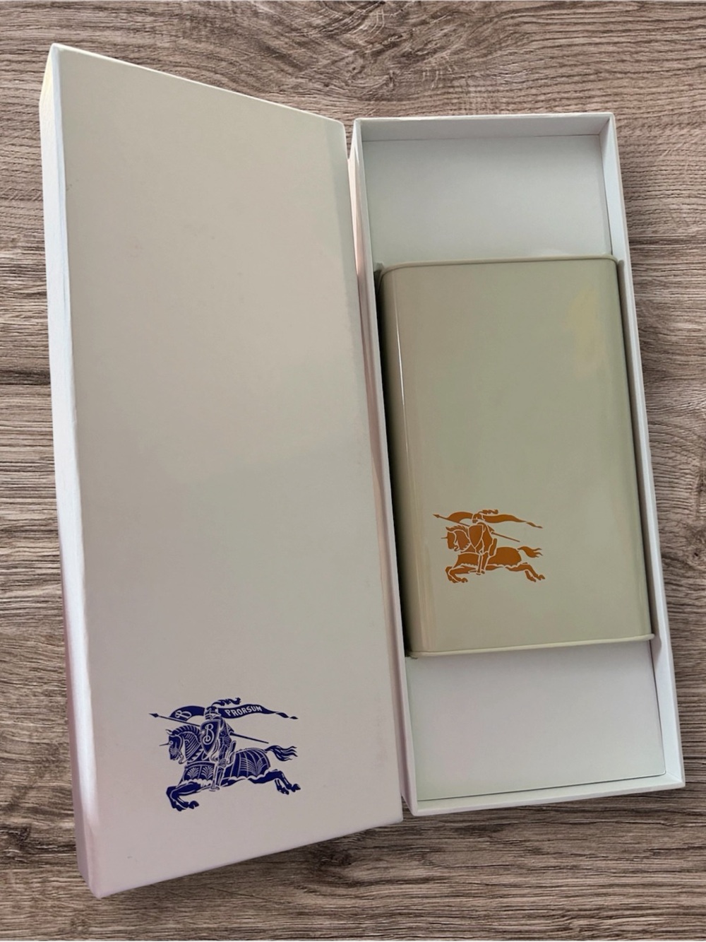 Burberry Tin Canister